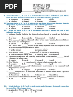 ĐỀ THI VÀO 10 THPT, đề1