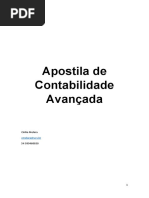 Apostila de Contabilidade Avançada 2021