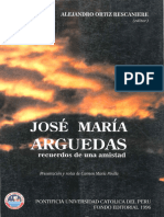 Jose Maria Arguedas Recuerdos de Una Amistad