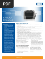 Fargo Dtc1250e Printer Ds en