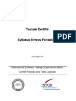 ISTQB CTFL Syllabus French v2010