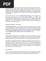 Schengen Visa Itinerary