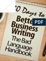 30 Days To Better Business Writing