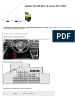 Disposición de Los Fusibles Suzuki SX4