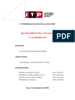 Reconocimiento de La Igualdad y Las Diferencias - CRE