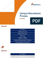 ICICI Final Placement PPT-DMII Non Select 2021