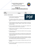 Q2euxhyim - Activity - Chapter 10 - Acctg Cycle of A Merchandising Business