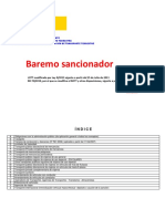 Baremo Sancionador Transportes Febrero 2020