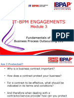 It-Bpm Engagements: Fundamentals of Business Process Outsourcing 101