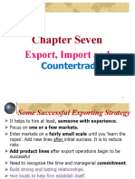 Chapter Seven: Export, Import And