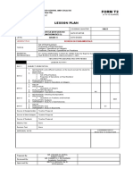 Lesson Plan: Form T2