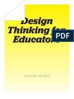 Design Thinking For Teachers