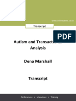 Autism and Transactional Analysis: Transcript