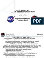 Vulcan CFD Code Overview