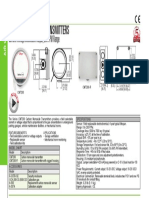 Carbon Monoxide Transmitters: Current/Voltage Selectable Output, 200 PPM Range