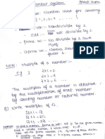 Scan Notes of Class 9th NISL