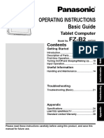 Operating Instructions Basic Guide FZ-B2: Tablet Computer