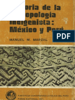 Historia de La Antropologia Indignista Mexico y Peru 2