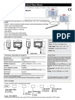 Humidity and Temperature Transmitter: Key Points