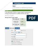 TDEE Calculator 4