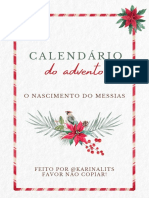 Calendario Do Advento Kaka