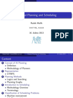 Classical Planning and Scheduling: Radek Ma R Ik