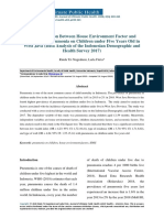 The Correlation Between House Environment Factor and