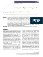 Original Article Rheological and Textural Properties of Gluten-Free Doughs Made From Andean Grains