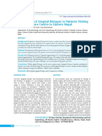 Assessment of Gingival Biotypes in Patients Visiting A Tertiary Care Centre in Eastern Nepal