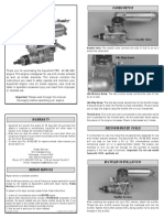 Carburetor: Important: Please Read Through This Manual