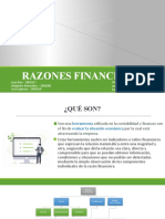 Razones Financieras