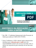 Aula Educação para A Saúde - Aula 01