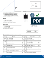 Silicon Carbide Power MOSFET C3M MOSFET Technology: N-Channel Enhancement Mode