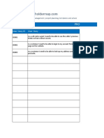 Product Backlog: User Story ID User Story