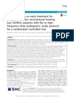 Acupuncture As An Early Treatment For Idiopathic S