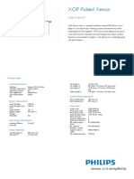 Philips XOP-15 - Datasheet