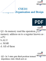 CB CSE211 Set 2 MCQ Ques