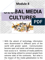 8 Global Media Culture Mass Media