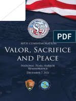 Pearl Harbor National Memorial 80th Commemoration Ceremony Program