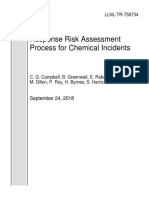 Response Risk Assessment Process For Chemical Incidents