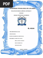 Trabajo de Monografia Del Agua