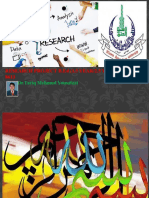 Research Project B.Ed (1.5 Year/2.5 Year) Code No: 8613: by DR - Tariq Mehmud Yousafzai