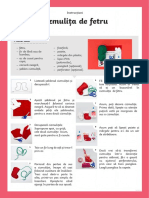 Instructiuni Cizmulita Fetru