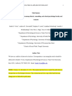 Only Human: Mental Health Difficulties Among Clinical, Counseling, and School Psychology Faculty and Trainees