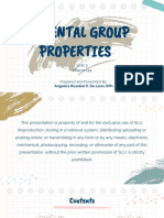 Elemental Group Properties: Unit 3 Pharm 114