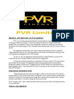 All About PVR Cinemas.