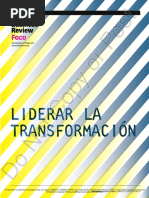 Liderar La Transformación