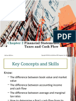 Ch02 Financial Statements, Taxes, and Cash Flows