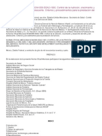 NOM-008-SSA2-1993 Desarrollo Niños