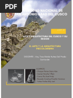 Arte y Arquitectura Del Cusco - Precolombino